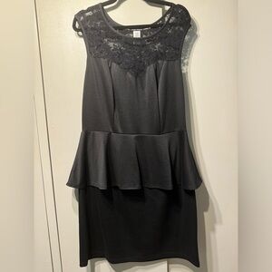 Sweet Robyne Retro Peplum Style Dress